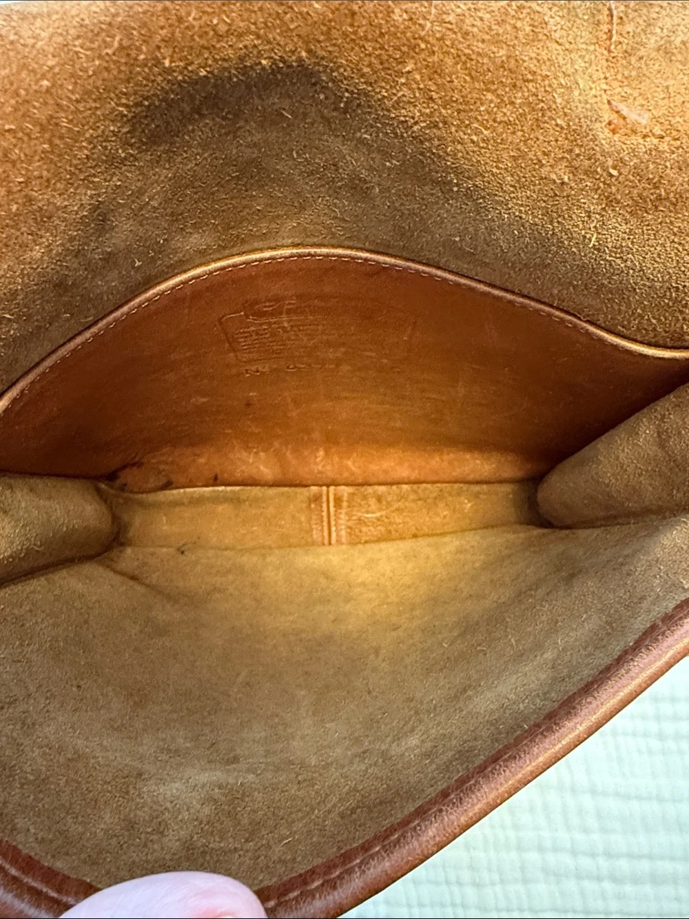 Vintage Coach Station Bag